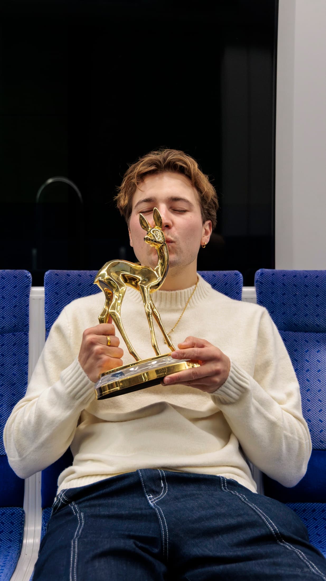 Bambi Award · trophy moment